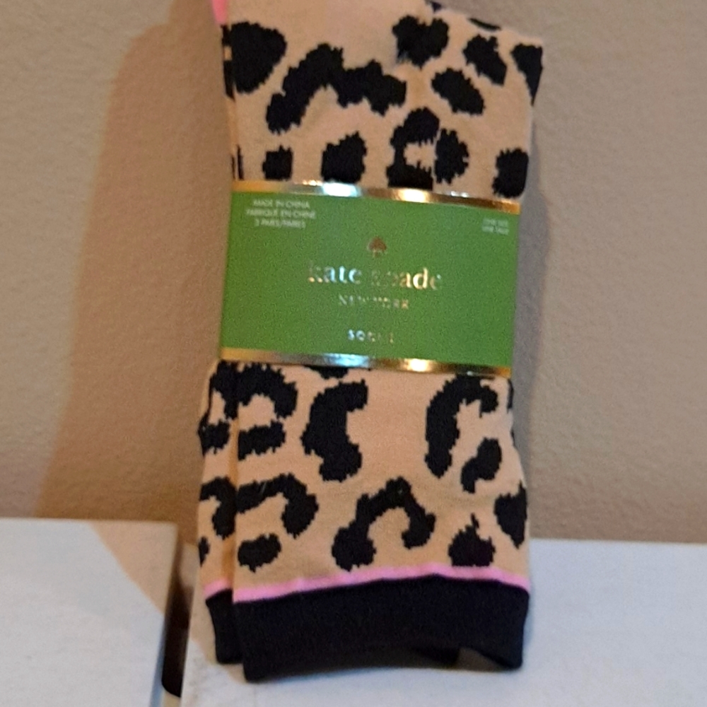 Kate Spade 3 pk women's crew socks